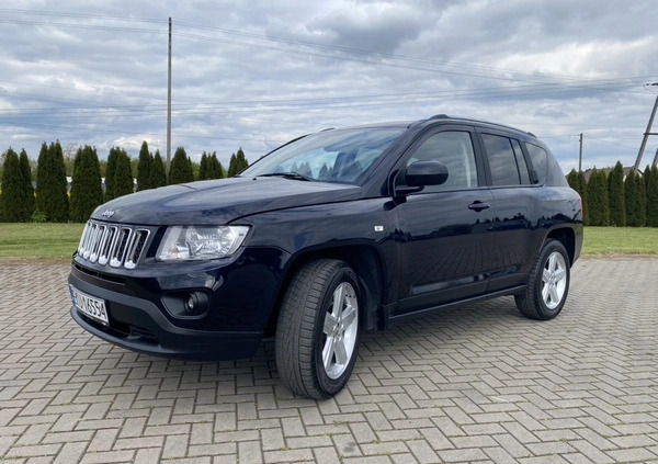 Jeep Compass cena 42900 przebieg: 163000, rok produkcji 2011 z Kutno małe 781